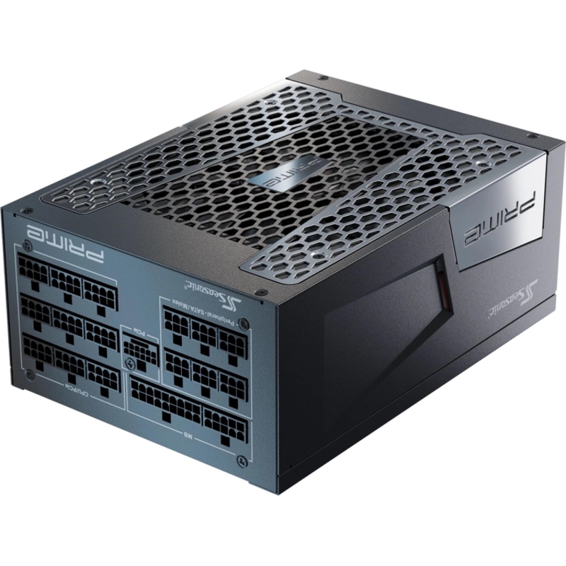 Блок питания Блок питания Seasonic ATX 1300W PRIME TX-1300 Gen.5 80+ titanium (20+4pin) APFC 135mm fan 18xSATA Cab Manag RTL [TX-1300 SSR-1300TR2], фото 4