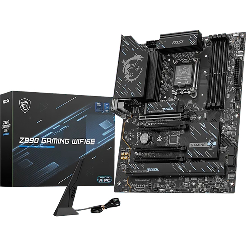 Материнская плата MSI Z890 WIFI6E, LGA1851, Intel Z890, ATX, DDR5, фото 10