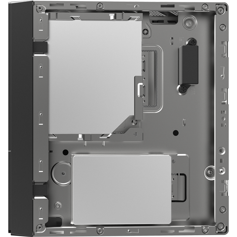 Корпус для ПК Foxline FL-BQ5, Slim-Desktop mITX, с БП 220 Вт, чёрный, под Mini-ITX, фото 6
