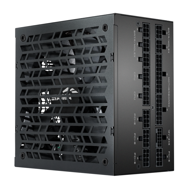 Блок питания Sama P1000, 1000 Вт, 80 PLUS Platinum, ATX, активный PFC, вентилятор 140x140 мм, чёрный