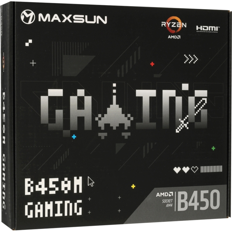 Материнская плата Maxsun MS-B450M WIFI, фото 8