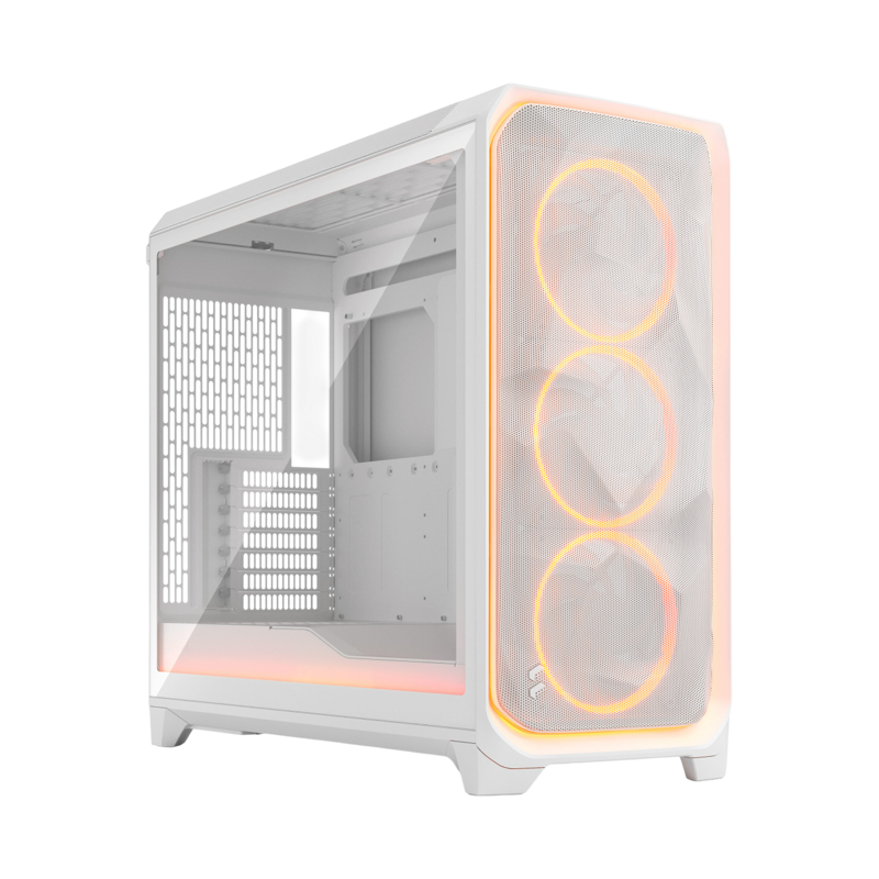 Корпус для ПК Fractal Design Meshify 3 XL Ambience Pro RGB TG Clear Tint, Full Tower, белый