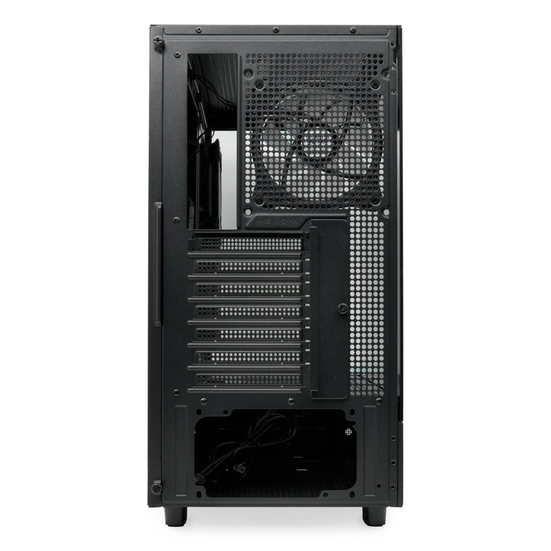 Корпус для ПК Hspd F710, Midi Tower, чёрный, под ATX, E-ATX, mATX, Mini-ITX, подсветка ARGB, фото 5