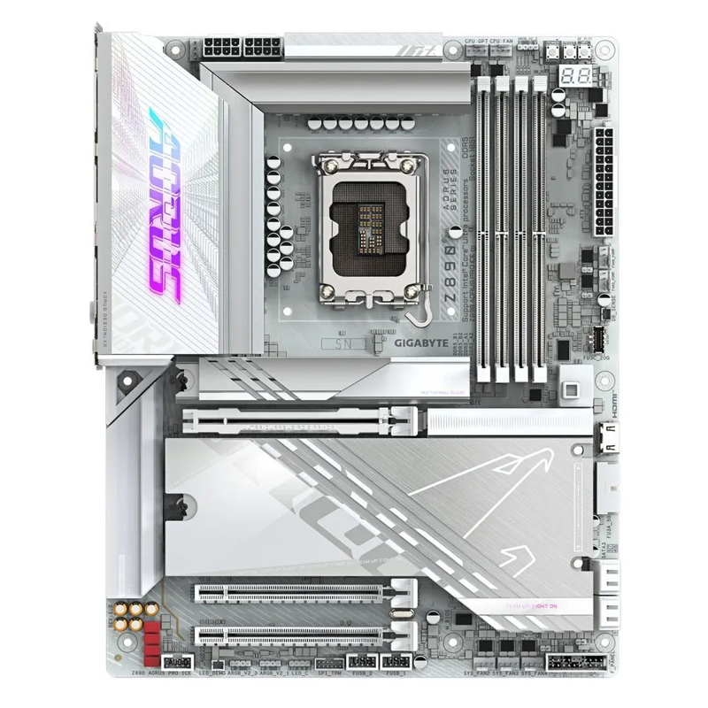 Материнская плата Gigabyte Z890 AORUS PRO ICE, LGA1851, Intel Z890, ATX, DDR5, фото 25