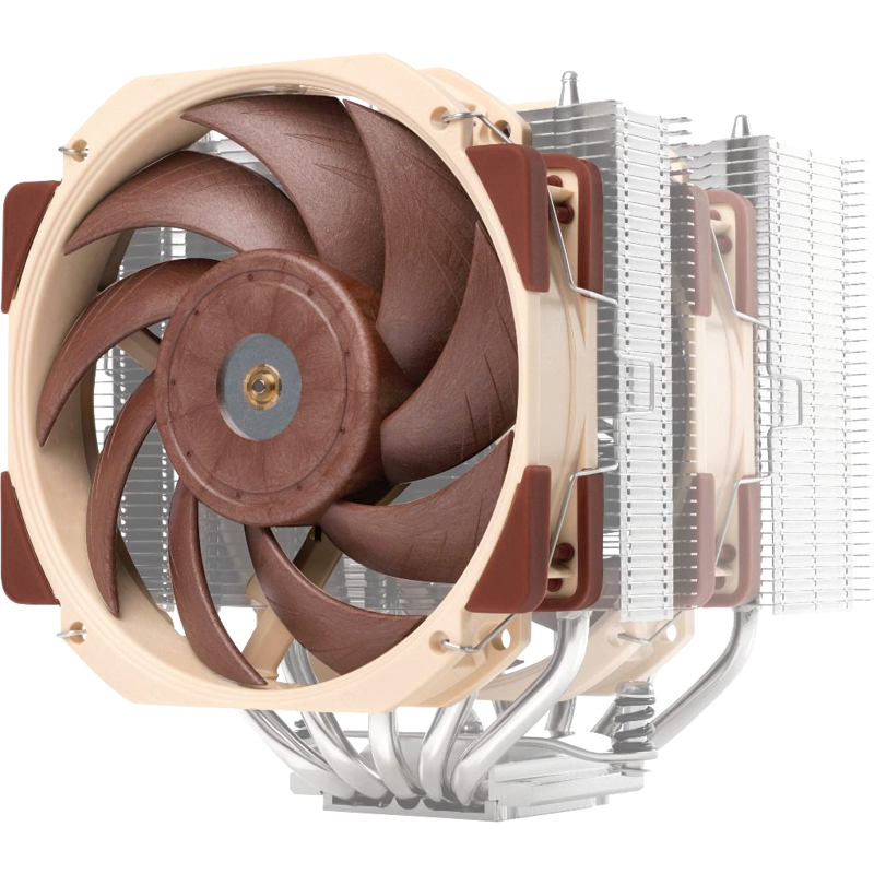 Корпусной вентилятор Noctua Cooler NF-A12x25r PWM, вентилятор 120 мм, 2000 об/мин, бежевый, шум 22.6 дБА, фото 6
