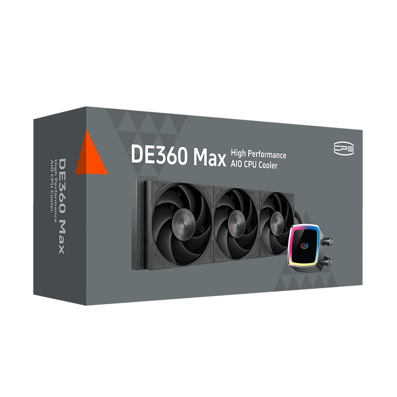 Система жидкостного охлаждения PcCooler DE360 MAX BK, вентилятор 120 мм, шум 34.3 дБА, AM5, фото 5