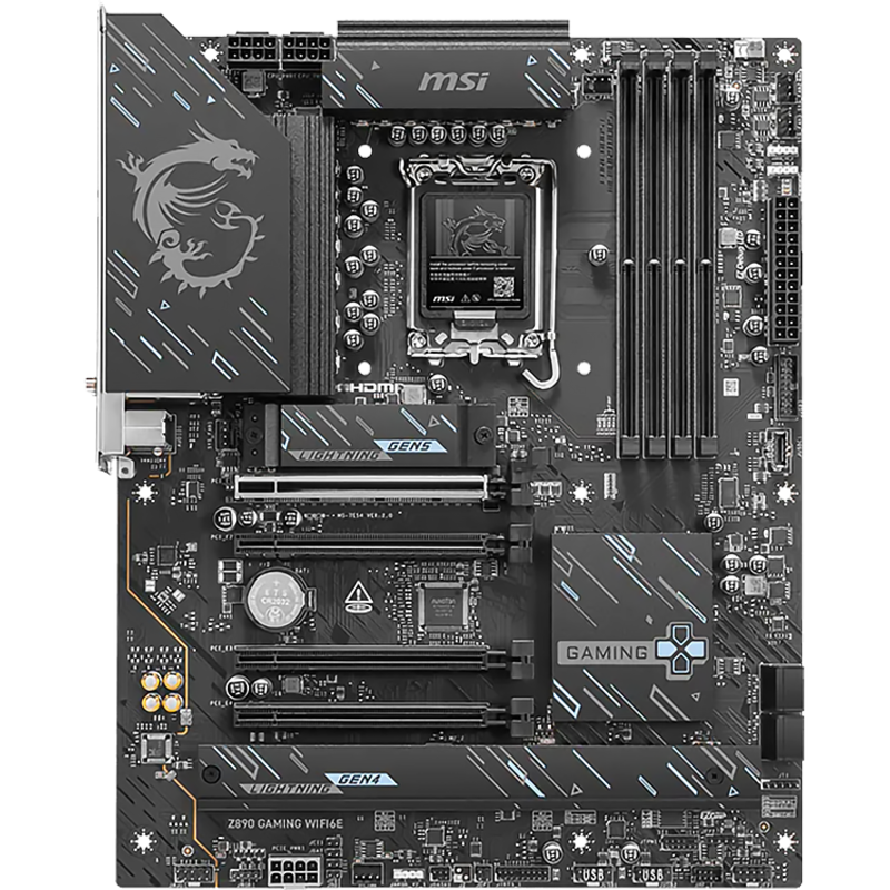 Материнская плата MSI Z890 WIFI6E, LGA1851, Intel Z890, ATX, DDR5, фото 6
