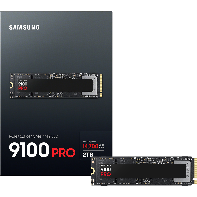 SSD Samsung 9100 PRO, 2 ТБ, M.2 (22×80 мм), NVMe 2.0, PCIe 5.0 x4, V-NAND TLC, фото 8