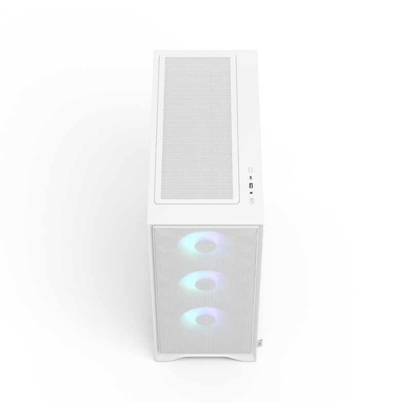 Корпус для ПК Fractal Design Pop 2 Air TG RGB, Midi Tower, белый, под ATX, mATX, mITX, подсветка ARGB, фото 11