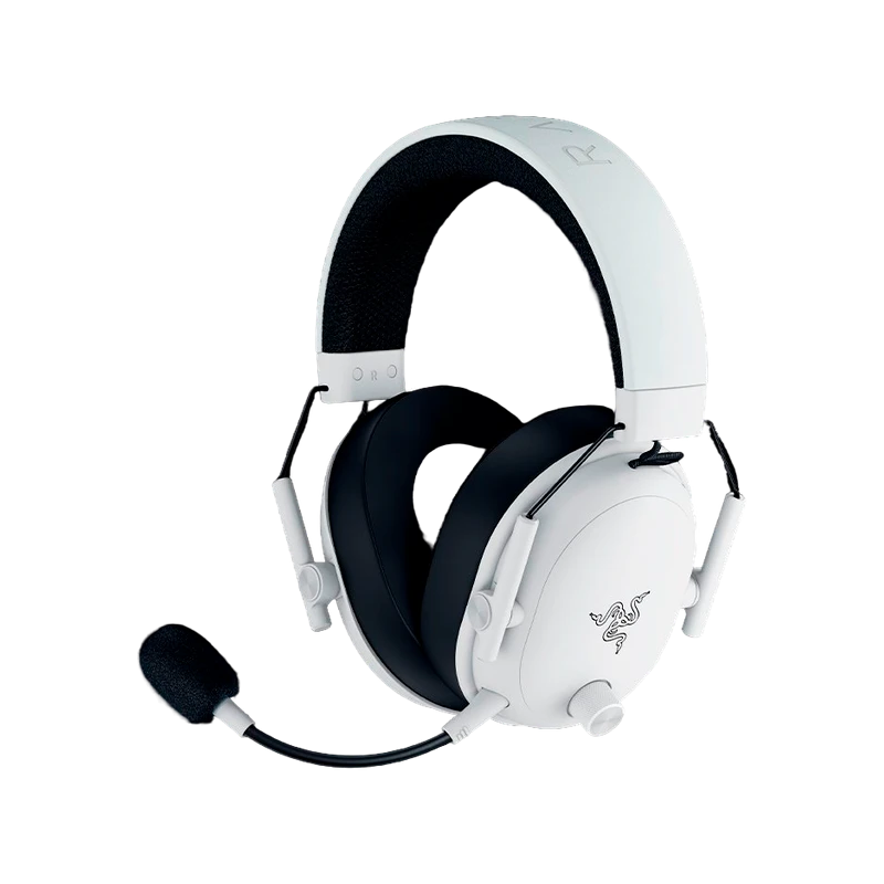 Гарнитура Razer BlackShark V3, Bluetooth 5.3, полноразмерные, белый, микрофон съёмный, для геймеров