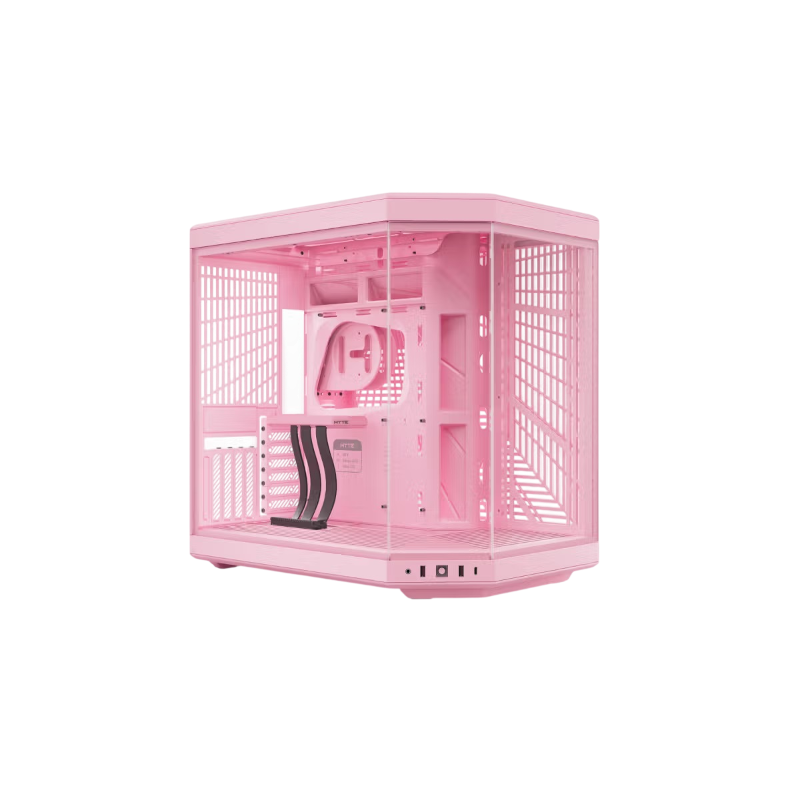 Корпус для ПК Hyte Y70, Midi Tower, розовый, под ATX, E-ATX, mATX, Mini-ITX, фото 2