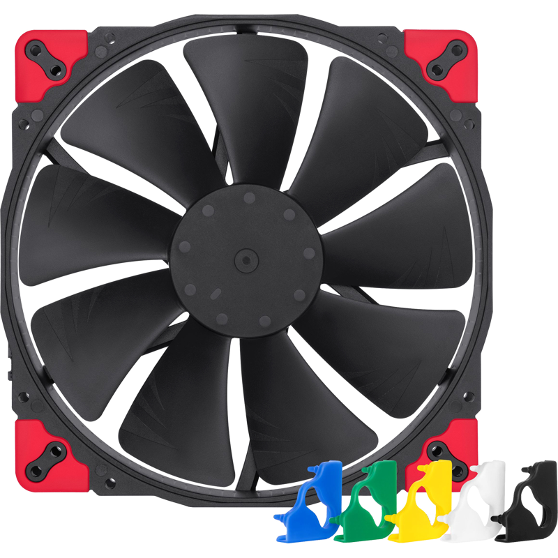 Корпусной вентилятор Noctua Cooler NF-A20 PWM chromax.black.swap, вентилятор 200 мм