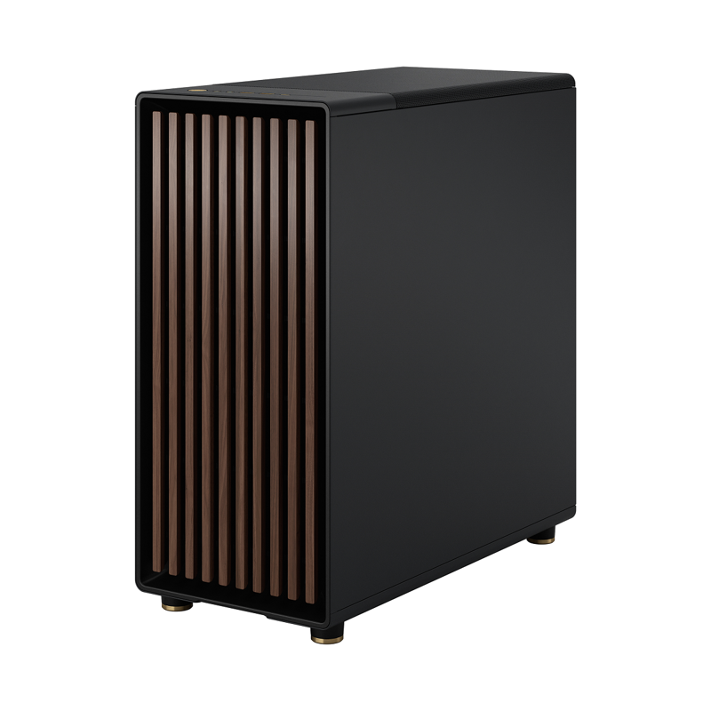 Корпус для ПК Fractal Design North TG Dark Tint, Midi Tower, чёрный, под ATX, mATX, Mini-ITX, фото 9