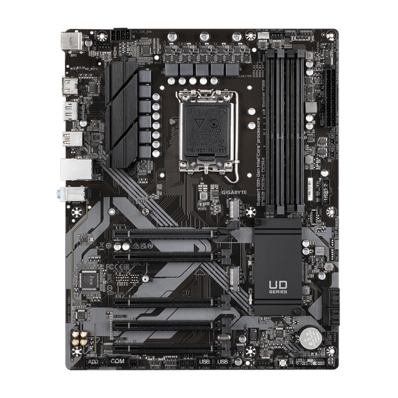 Материнская плата Gigabyte INTEL B760 s1700, LGA1700, mATX, DDR4, B760DS3HDDR4, фото 3