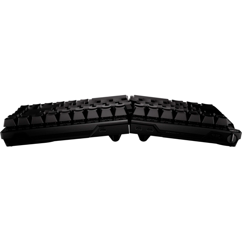 Клавиатура ASUS M703 ROG FALCATA, USB-A, Bluetooth, радиоканал, чёрный, раскладка RU/US, подсветка, фото 7