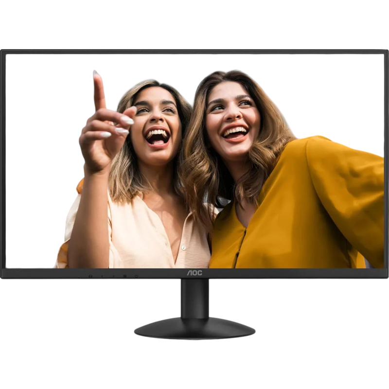 Монитор AOC 24B30H3, 23.8 дюйма, 1920x1080, 120 Гц, IPS, чёрный, HDMI 1.4 x 1, VGA (D-sub) x 1, фото 2