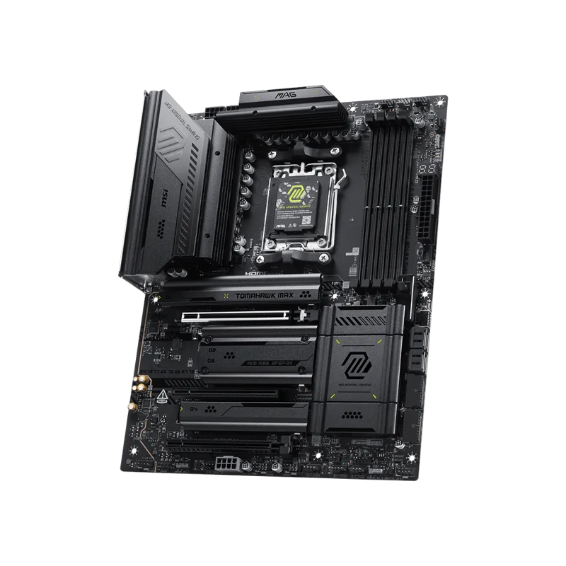 Материнская плата MSI MAG X870E TOMAHAWK MAX WIFI, AM5, AMD X870E, ATX, DDR5, фото 3
