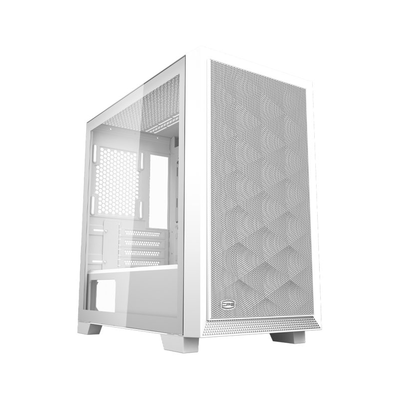 Корпус для ПК PcCooler C3D310 WH, Mini Tower, белый, под mATX, Mini-ITX