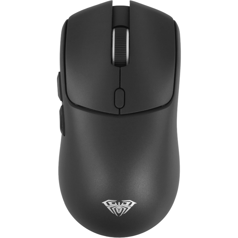 Мышь AULA SC580X, проводное и беспроводное подключение, чёрный, подсветка