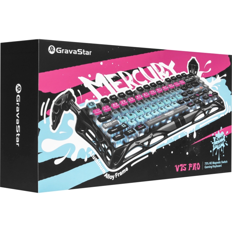 Клавиатура Gravastar Mercury V75 Pro RM EGRY, белый, фото 8