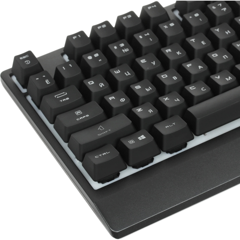 Клавиатура MSI VIGOR GK30 RU, проводное подключение, USB-A, плунжерные, чёрный, подсветка, фото 11