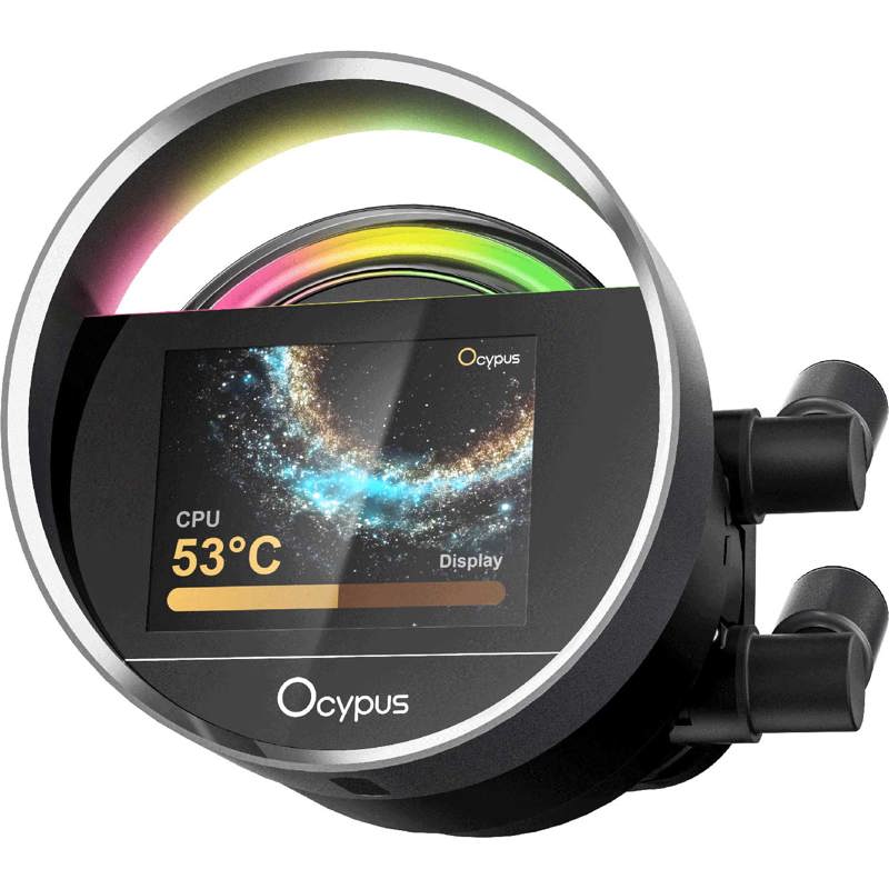 Система жидкостного охлаждения Ocypus Sigma L36 BK ARGB, вентилятор 120 мм, шум 29 дБА, AM5, фото 2