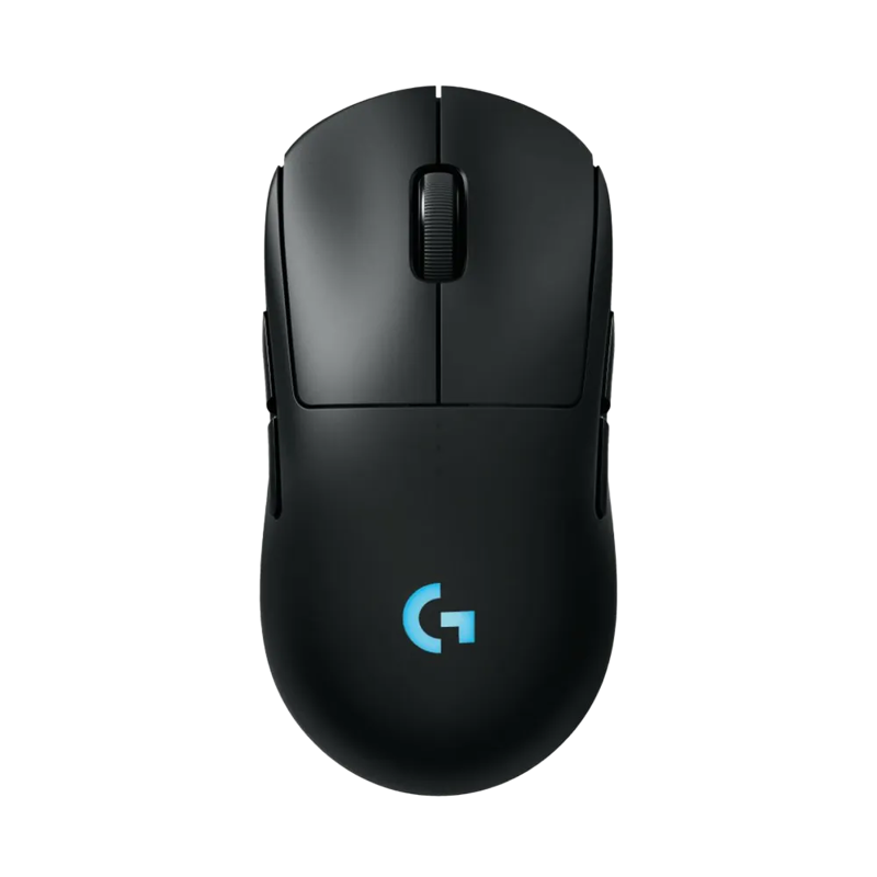 Мышь Logitech G PRO 2 LIGHTSPEED, USB-A, радиоканал, 32000 dpi, чёрный, подсветка