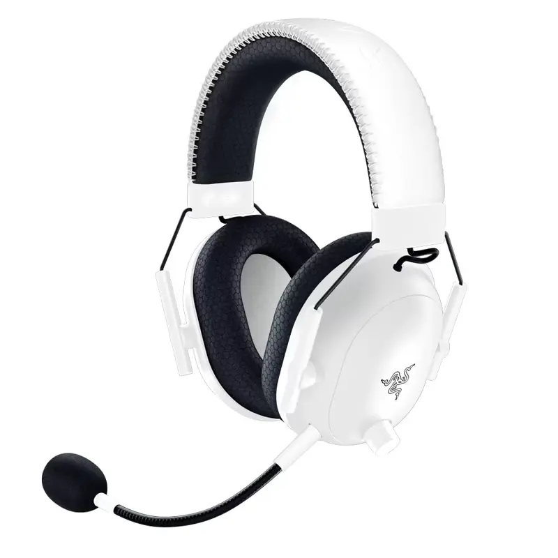Гарнитура Razer BlackShark V2 Pro 2023, Bluetooth 5.2, полноразмерные, белый, микрофон на держателе