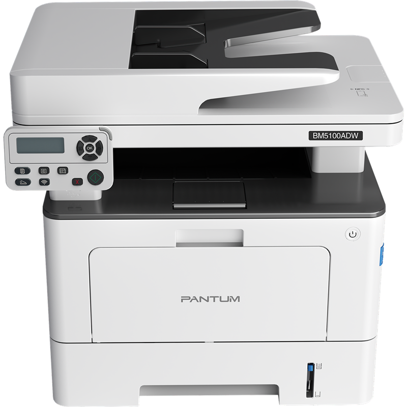 МФУ лазерное Pantum BM5100ADW, A4, двусторонняя печать, сканирование 1200x1200 dpi, USB, Ethernet, Wi-Fi