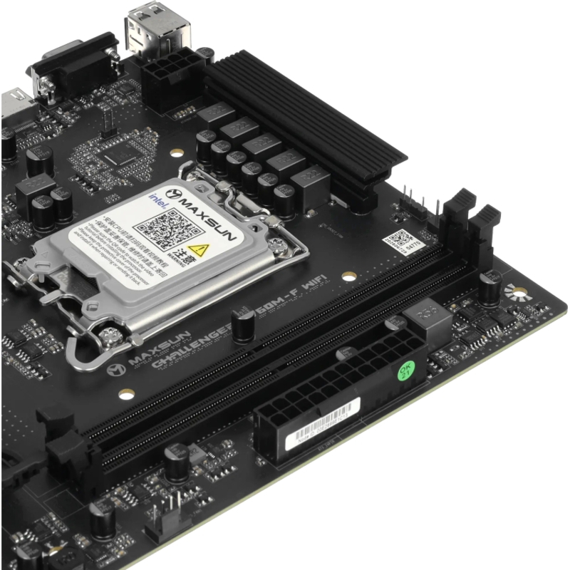 Материнская плата Maxsun MS-Challenger B760M-F WIFI, LGA1700, Intel B760, Micro-ATX, DDR4, фото 5
