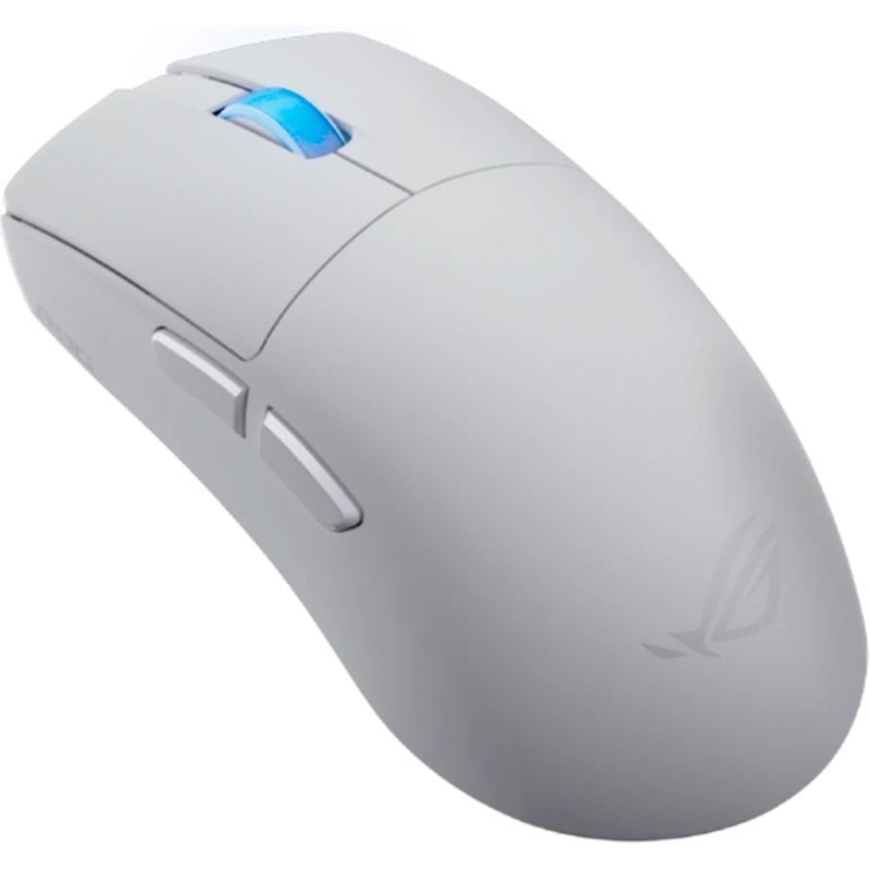 Мышь ASUS P723 ROG HARPE II ACE, USB-A, Bluetooth, радиоканал, белый, подсветка, фото 2