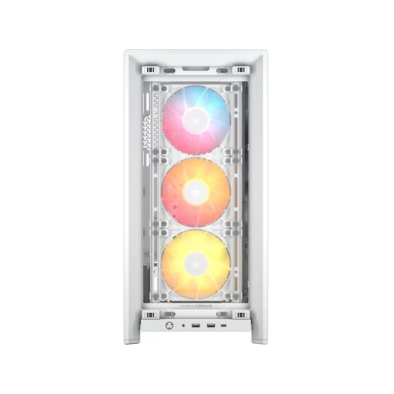 Корпус для ПК Corsair Frame 4000D RS ARGB, Midi Tower, белый, под ATX, E-ATX, mATX, Mini-ITX, фото 8