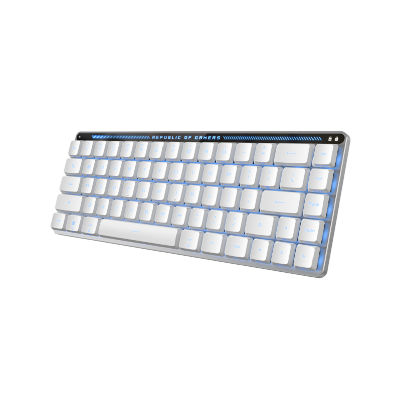 Клавиатура ASUS M603 FALCHION RX LP, USB-C, Bluetooth, белый, подсветка, фото 6