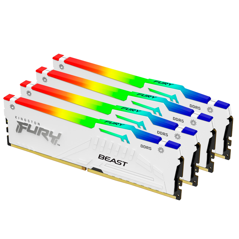 Оперативная память Kingston KF552C40BWAK4-64, 64 ГБ (4x16 ГБ), DDR5, 5200 МГц, DIMM, CL40