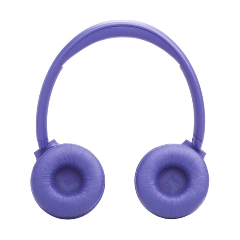 Наушники JBL T530BT, Bluetooth 6.0, USB Type-C, накладные, фиолетовый, крепление оголовье, фото 4