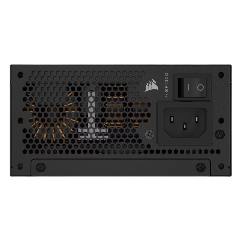 Блок питания Corsair SF1000, 1000 Вт, 80 PLUS Platinum, SFX, активный PFC, вентилятор 92x92 мм, фото 3