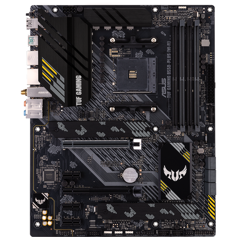 Материнская плата ASUS TUF B550-PLUS WIFI II, AM4, AMD B550, ATX, DDR4, фото 2