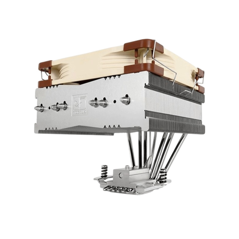 Кулер для процессора Noctua NH-C14S, AM4, AM5, LGA115X, LGA1200, LGA1700, LGA20XX, до 140 Вт, шум 24.6 дБА