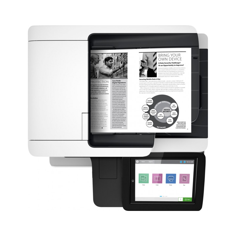 МФУ лазерное HP LaserJet Enterprise M528dn, A4, двусторонняя печать, сканирование 600x600 dpi, фото 7