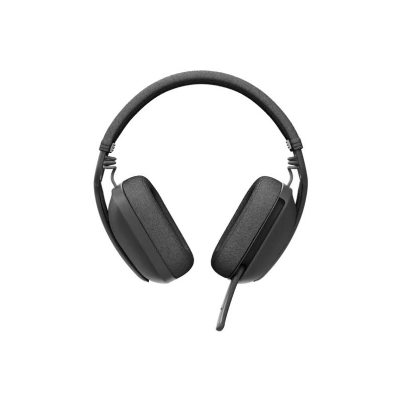 Гарнитура Logitech ZONE Vibe 100 - GRAPHITE, Bluetooth 5.2, полноразмерные, серый, микрофон поворотный, фото 7