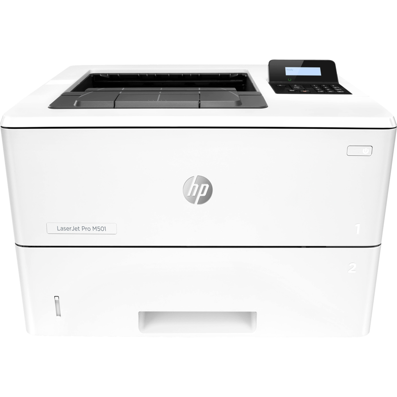 Принтер лазерный HP LaserJet Pro M501dn, A4, черно-белая печать, 43 стр./мин, двусторонняя печать, USB, LAN