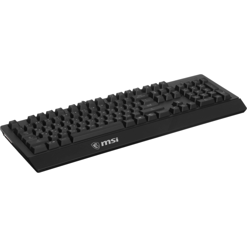 Клавиатура MSI VIGOR GK20 RU, проводное подключение, USB-A, мембранные, чёрный, подсветка, фото 11