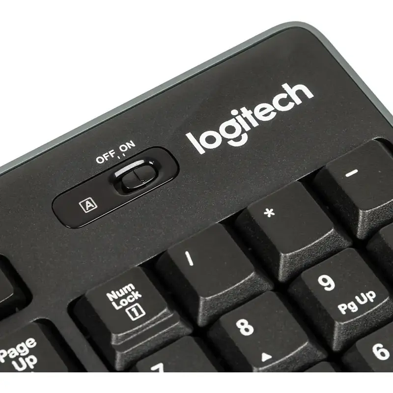 Комплект клавиатура и мышь Logitech Desktop MK270, радиоканал