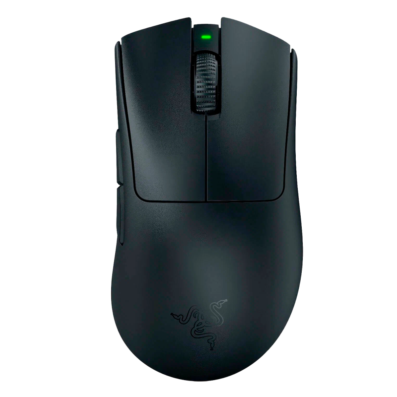 Мышь Razer DeathAdder V3 Pro, USB-A, радиоканал, 30000 dpi, чёрный, подсветка