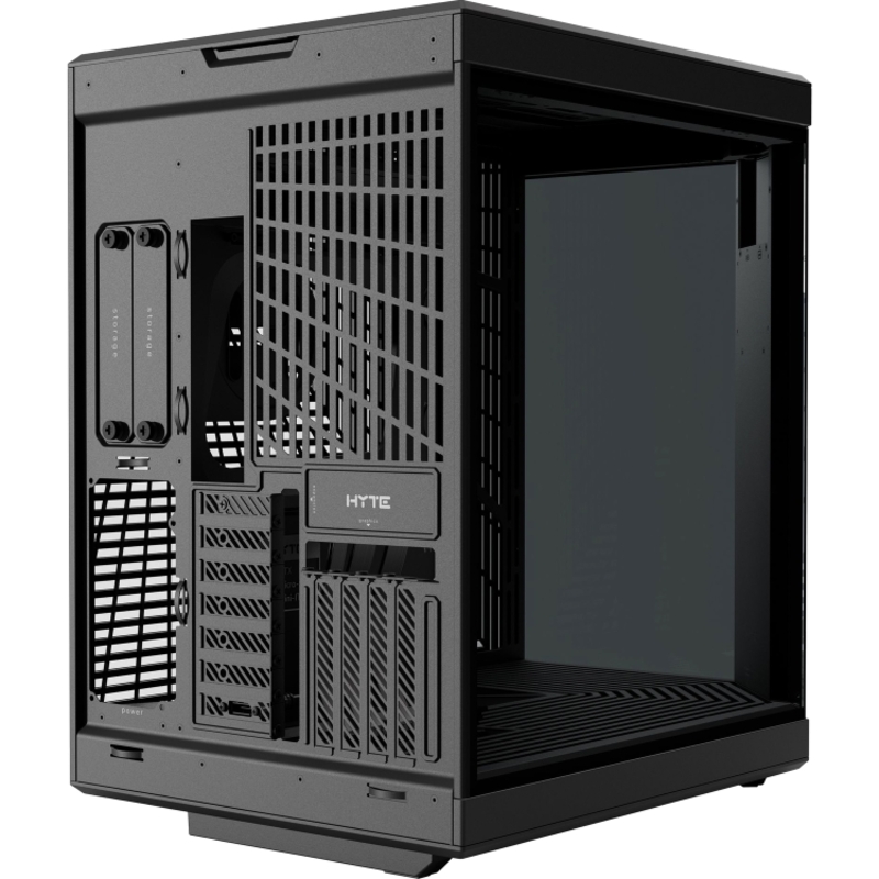 Корпус для ПК Hyte Y70 Touch Infinite, Midi Tower, чёрный, под ATX, E-ATX, mATX, mITX, фото 2