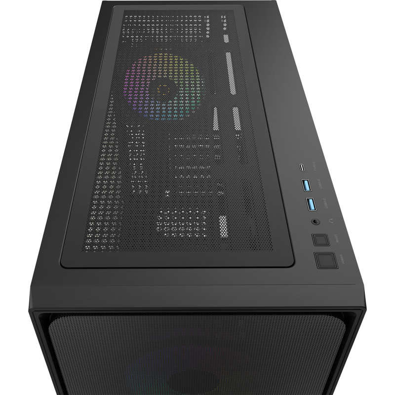 Корпус для ПК Ocypus Delta C70 BK ARGB, Midi Tower, чёрный, под ATX, E-ATX, mATX, Mini-ITX, фото 7