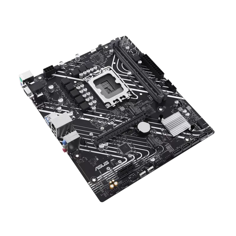Материнская плата ASUS PRIME H610M-E-CSM, LGA1700, Intel H610, Micro-ATX, DDR5, фото 4