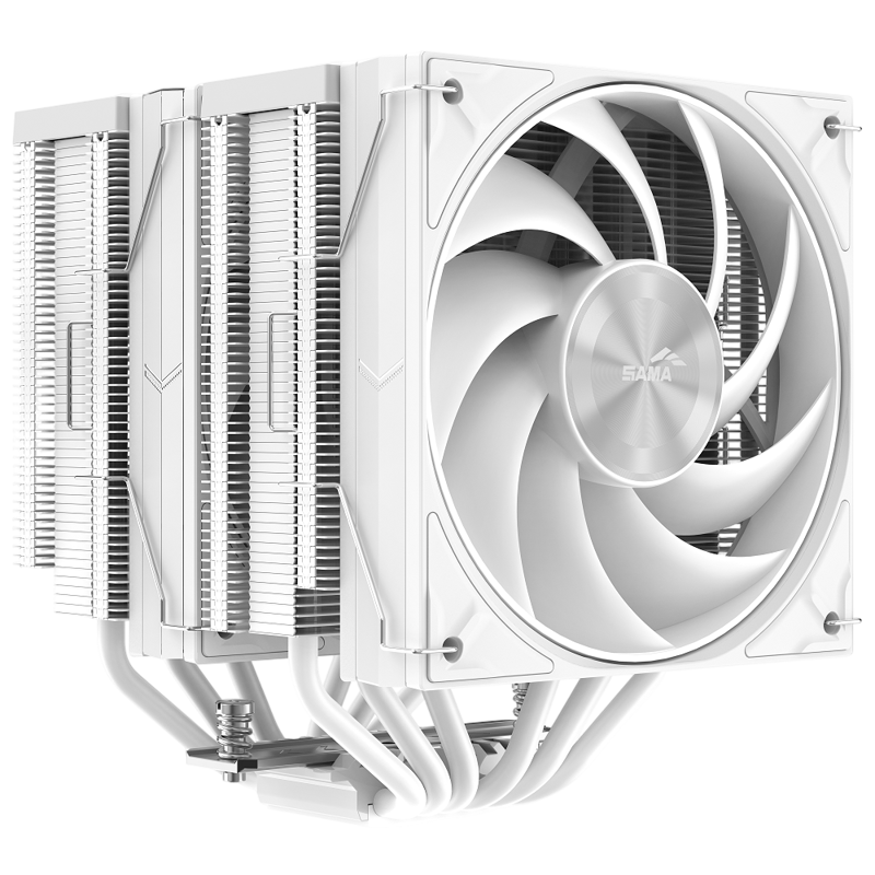 Кулер для процессора Sama A60W, AM4, AM5, LGA1150, LGA1151, LGA1151-v1 и др., до 265 Вт, шум 29 дБА