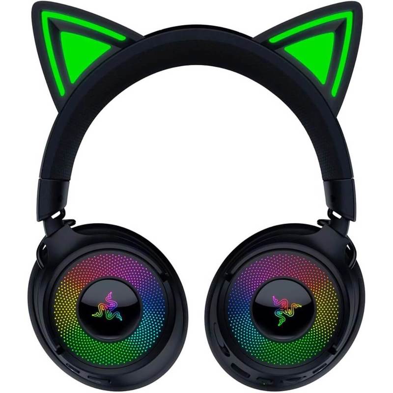 Гарнитура Razer Kraken Kitty V3 Pro, Bluetooth 5.3, полноразмерные, чёрный, микрофон выдвижной, фото 15