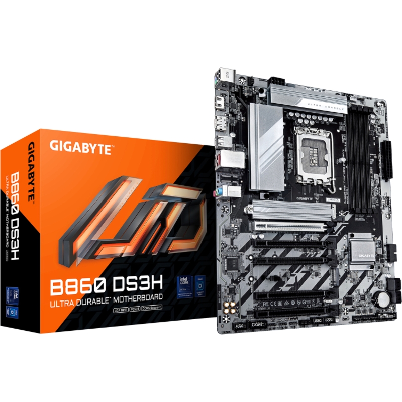 Материнская плата Gigabyte B860 DS3H, LGA1851, Intel B860, ATX, DDR5, фото 4